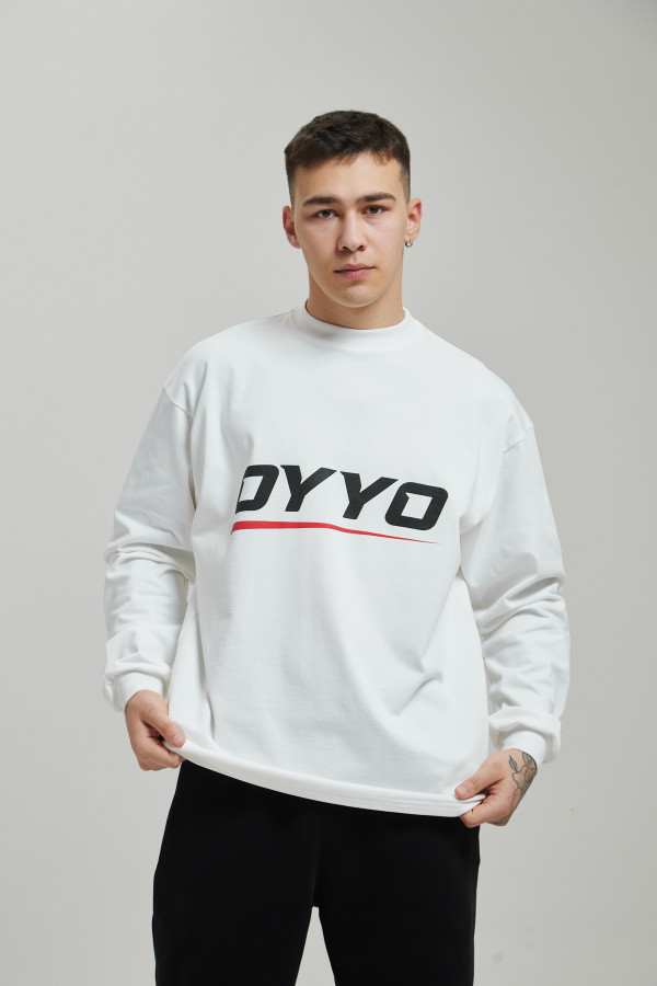 Лонгслив OYYO RACER RED белый S