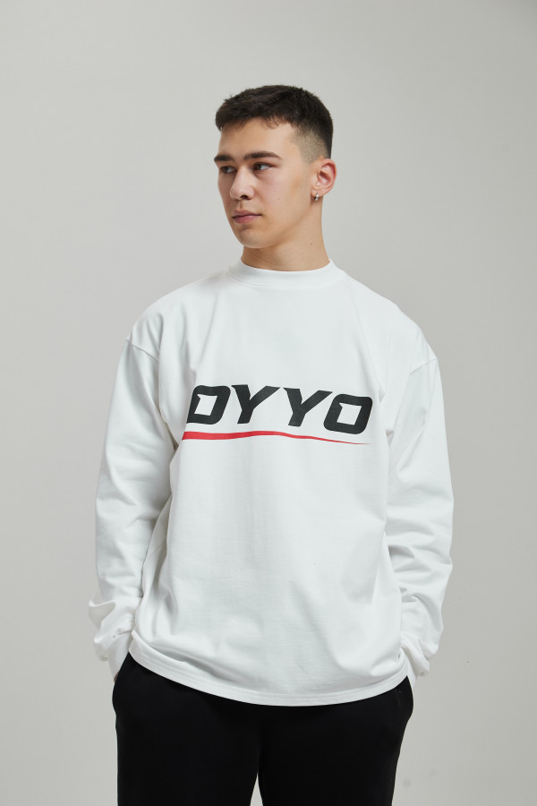 Лонгслив OYYO RACER RED белый S
