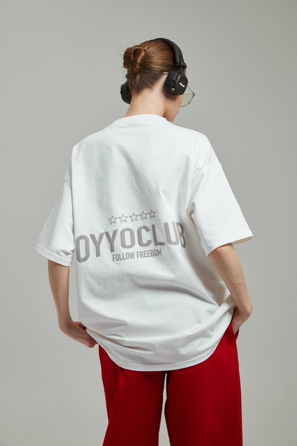 Футболка OYYO CLUB белая S