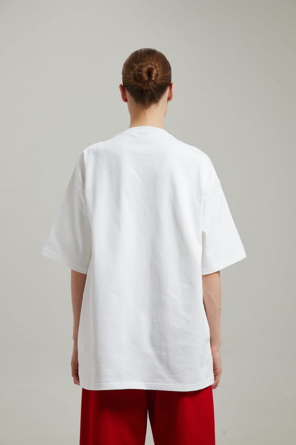 Футболка OYYO THE OYYO RED белая XL