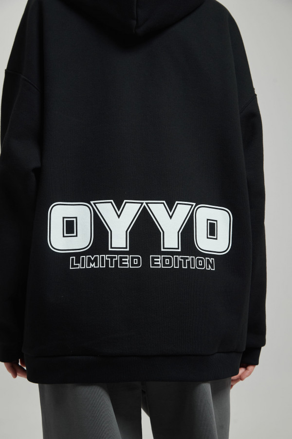 Зип худи OYYO QUADRO черный L