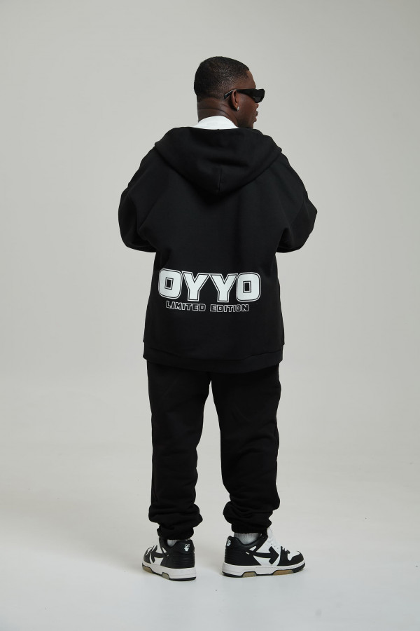 Зип худи OYYO QUADRO черный L