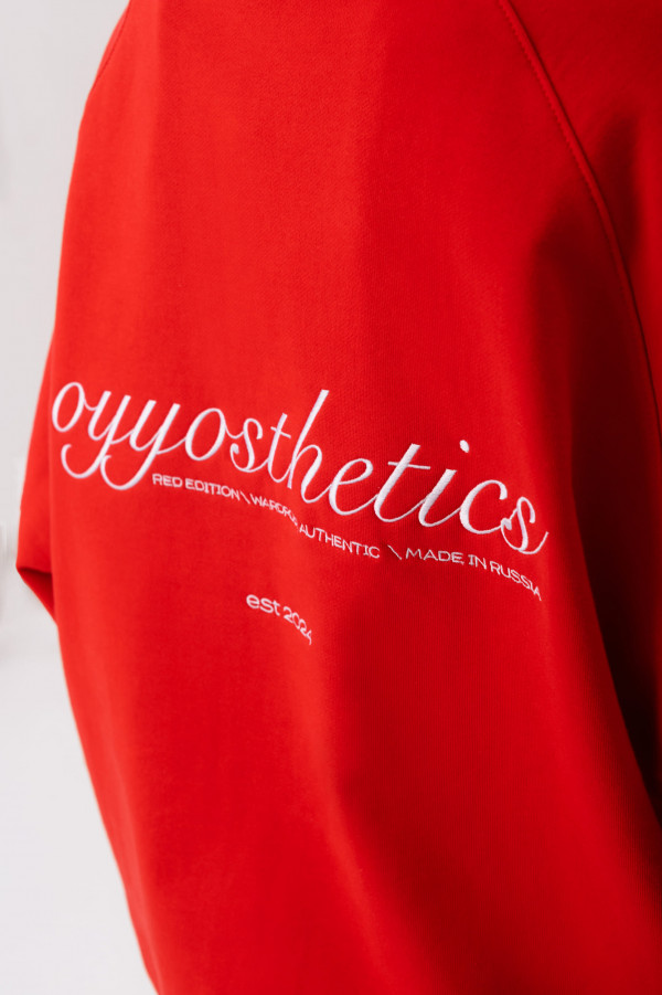 Худи OYYOSTHETICS красный M